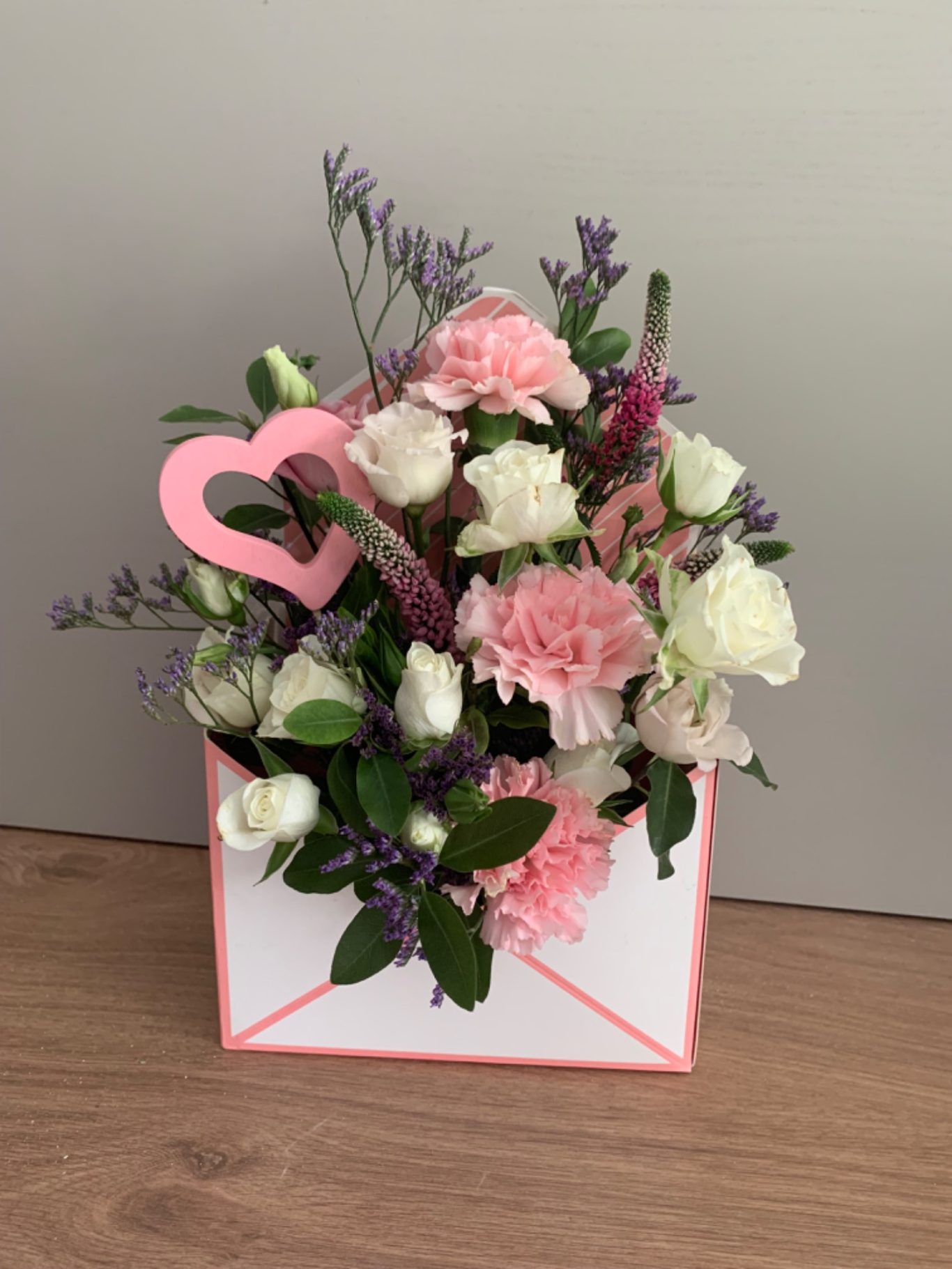 Envelope arrangement Flower envelope